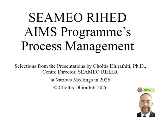 AIMS Programme Process Architecture by Choltis